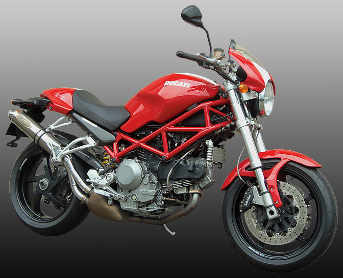 ducati monster s4r  s2r  マフラー